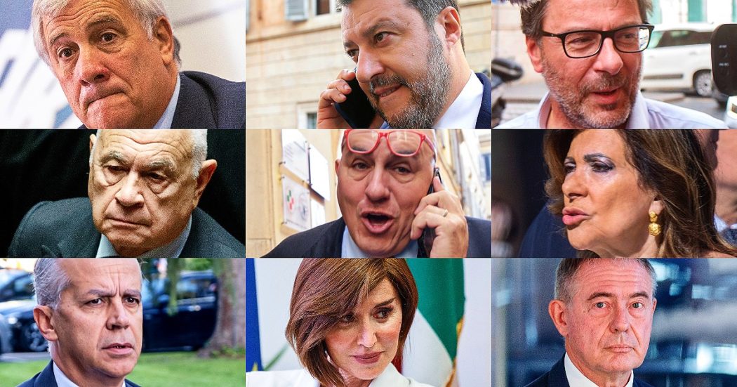 Meloni-Berlusconi, in via della Scrofa è nata la squadra di governo: Salvini e Tajani vicepremier, alla Giustizia resta Nordio – Tutti i nomi 