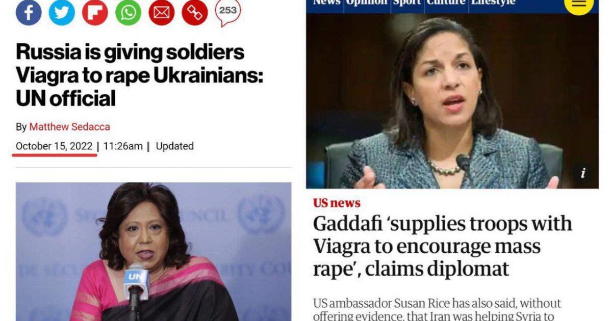 L’inviato dell’ONU ammette di aver inventato la denuncia dell’uso di Viagra e dello stupro come “strategia militare russa” – Crisi in Ucraina – L’Antidiplomatico