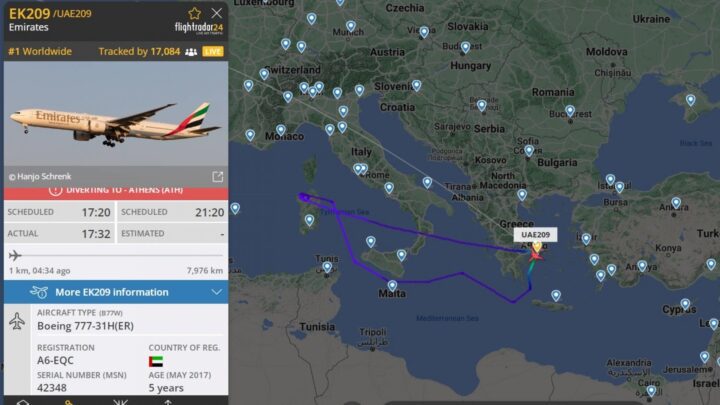 Allarme nei cieli d’Italia per il dirottamento di un Boeing emiratino – la Repubblica
