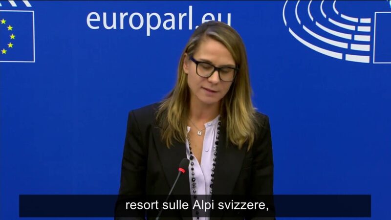  Strasburgo. Aggiornamenti commissione Covid-19: l’intervento del collega francese Virginie Joron – YouTube
