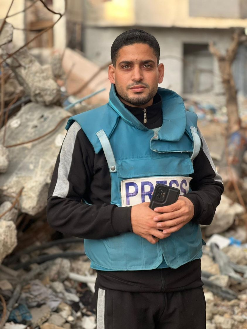 Giornalista palestinese